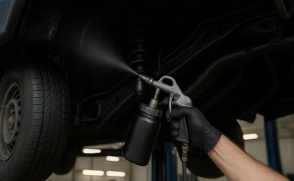 Automotive undercoating, protective undercoating services at Totman's, Belmont, Maine